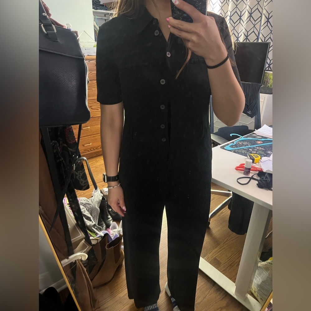 Black jumpsuit